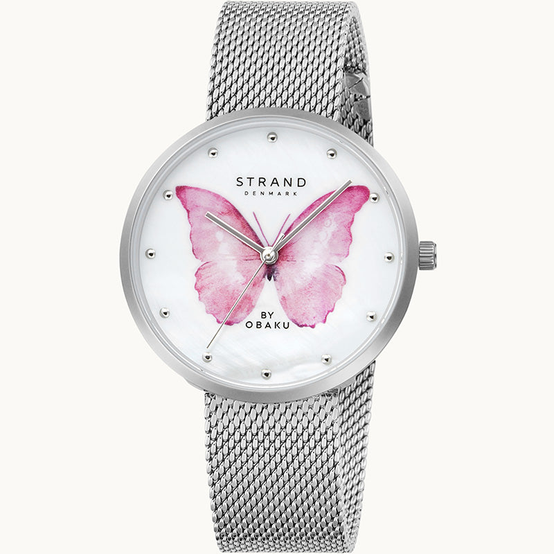 PINK BUTTERFLY-STEEL