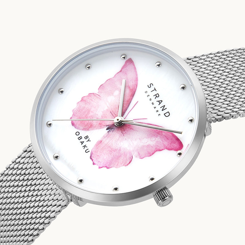 PINK BUTTERFLY-STEEL