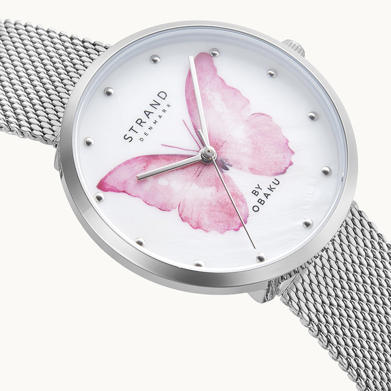 PINK BUTTERFLY-STEEL