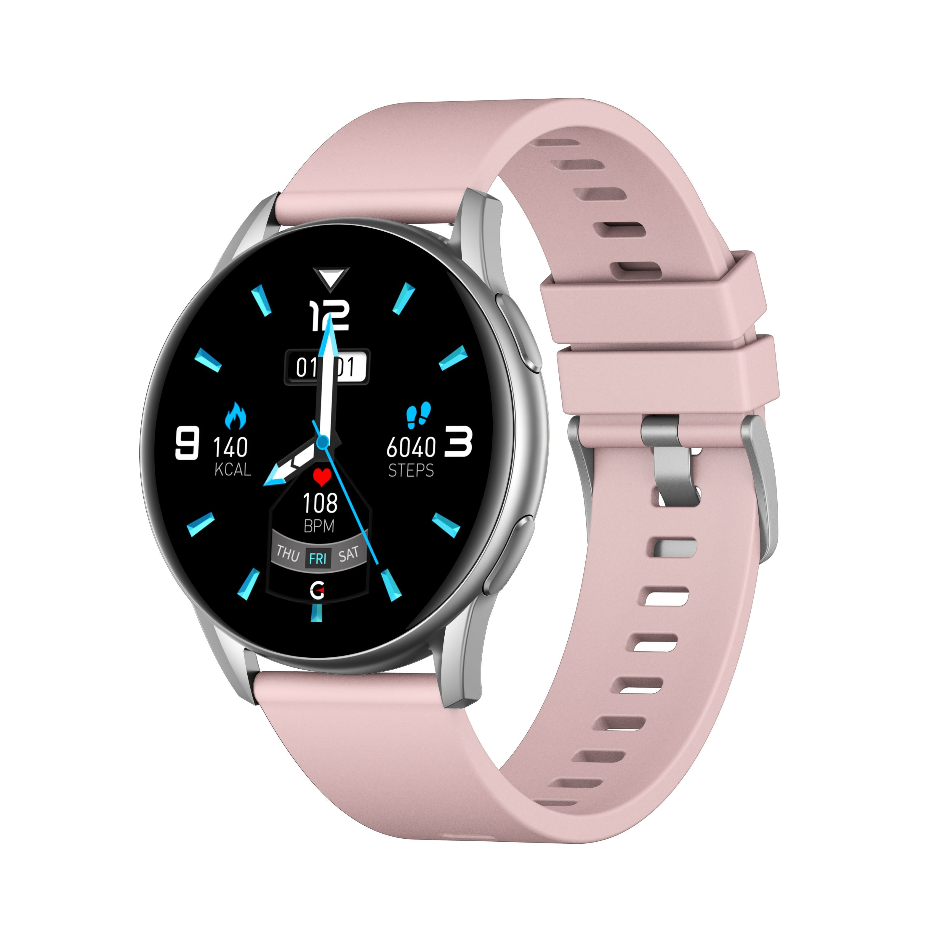 STRAND SMART WATCH (S740) - PINK SILICON STRAP