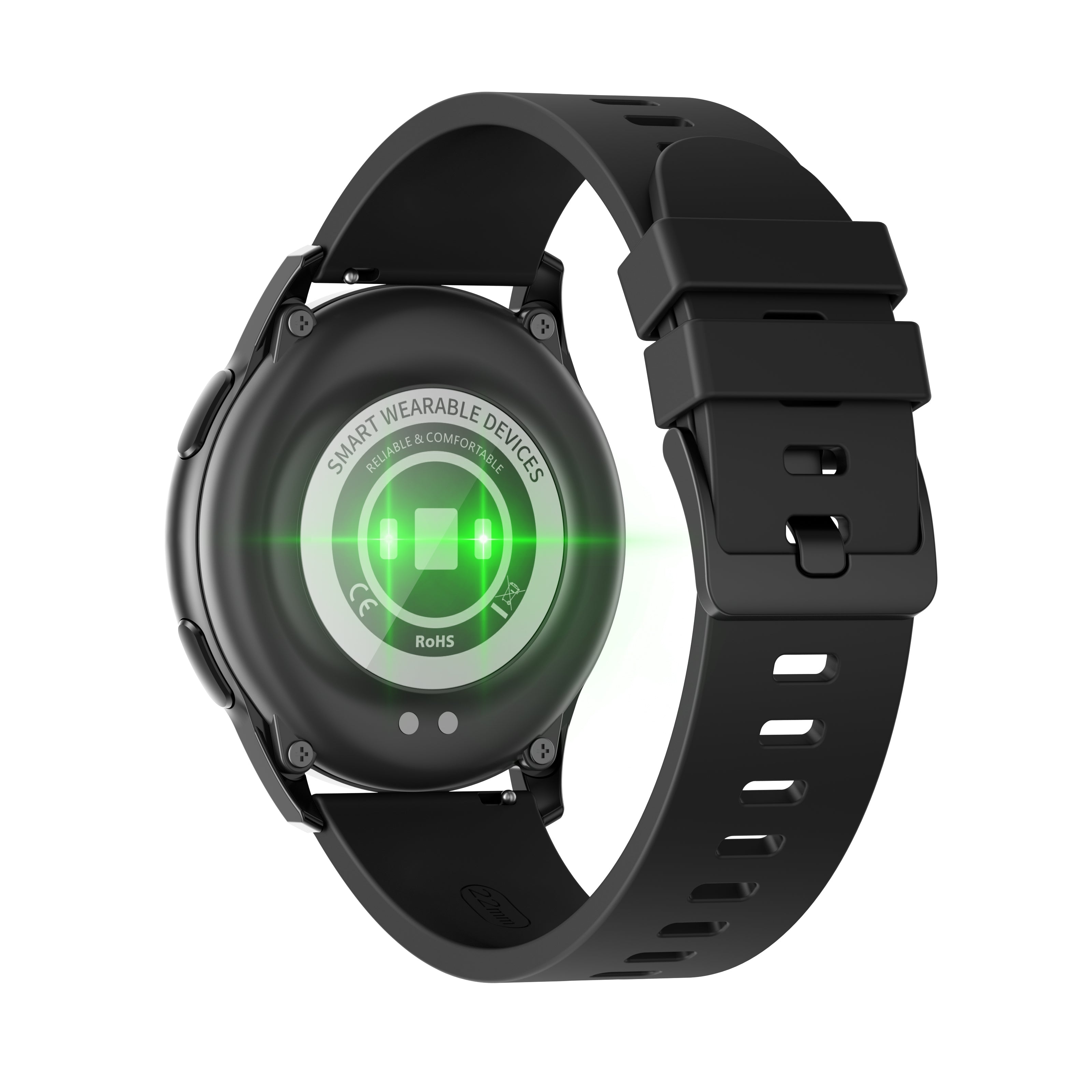 STRAND SMART WATCH (S740) BLACK SILICON STRAP