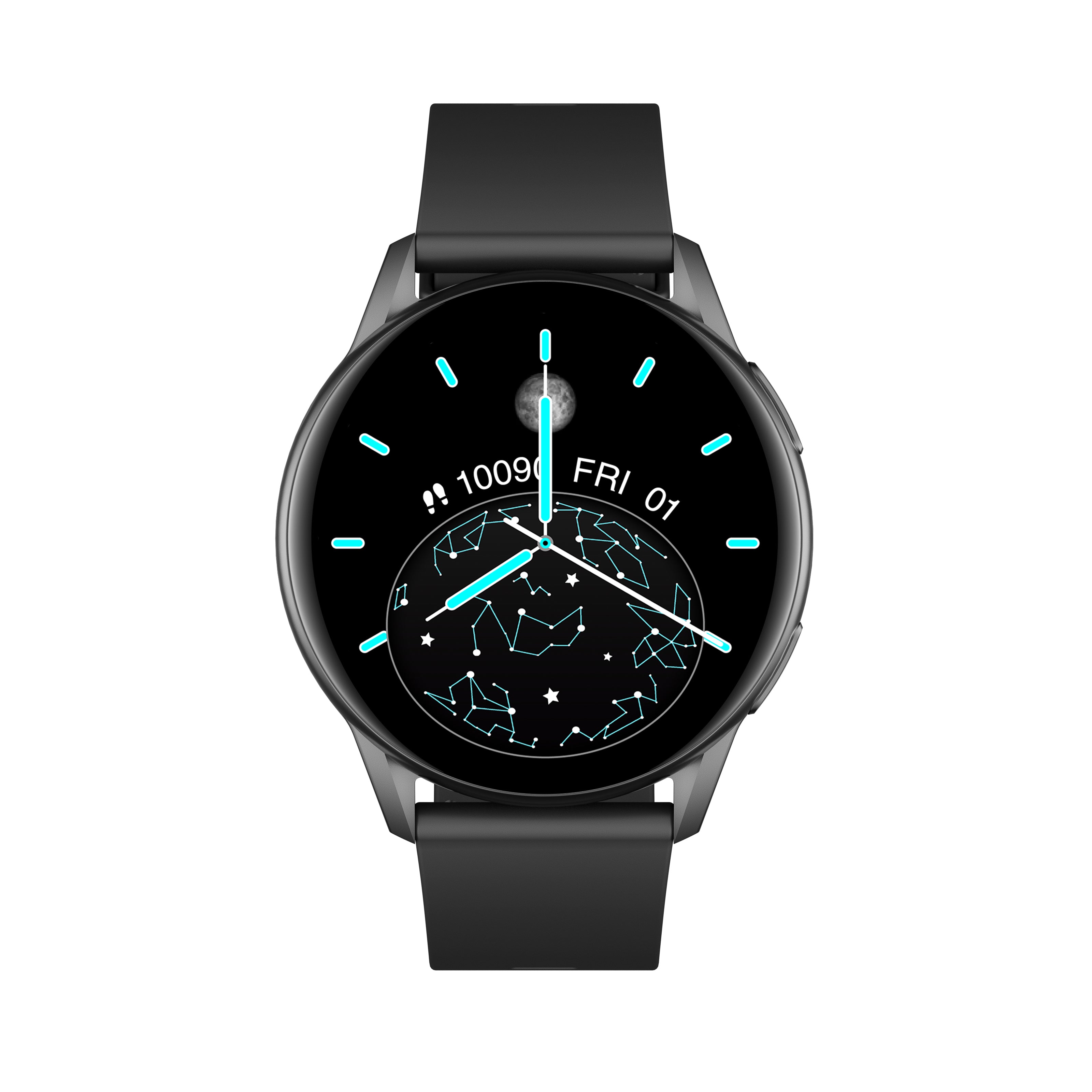 STRAND SMART WATCH (S740) BLACK SILICON STRAP