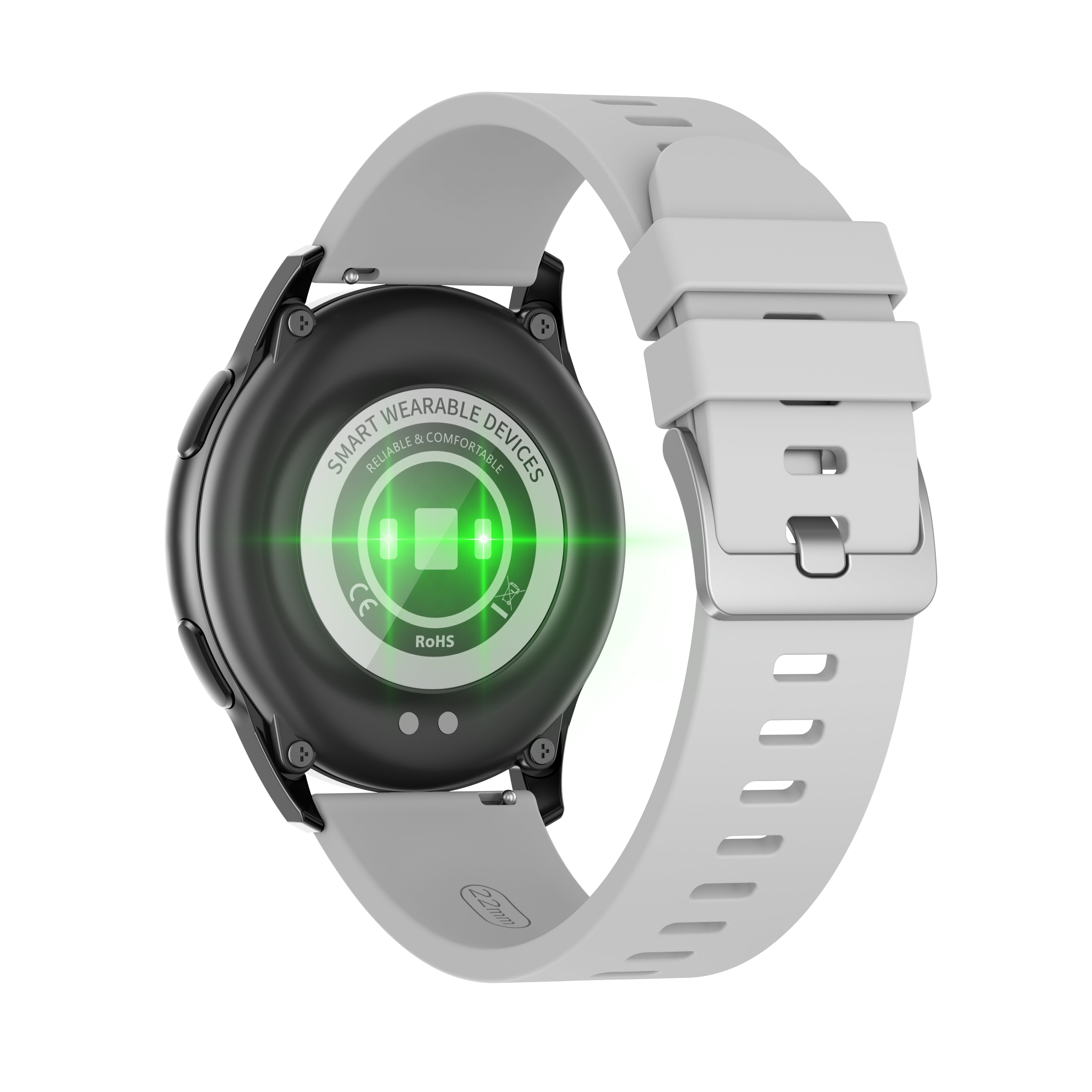 STRAND SMART WATCH (S740) - GREY SILICON STRAP