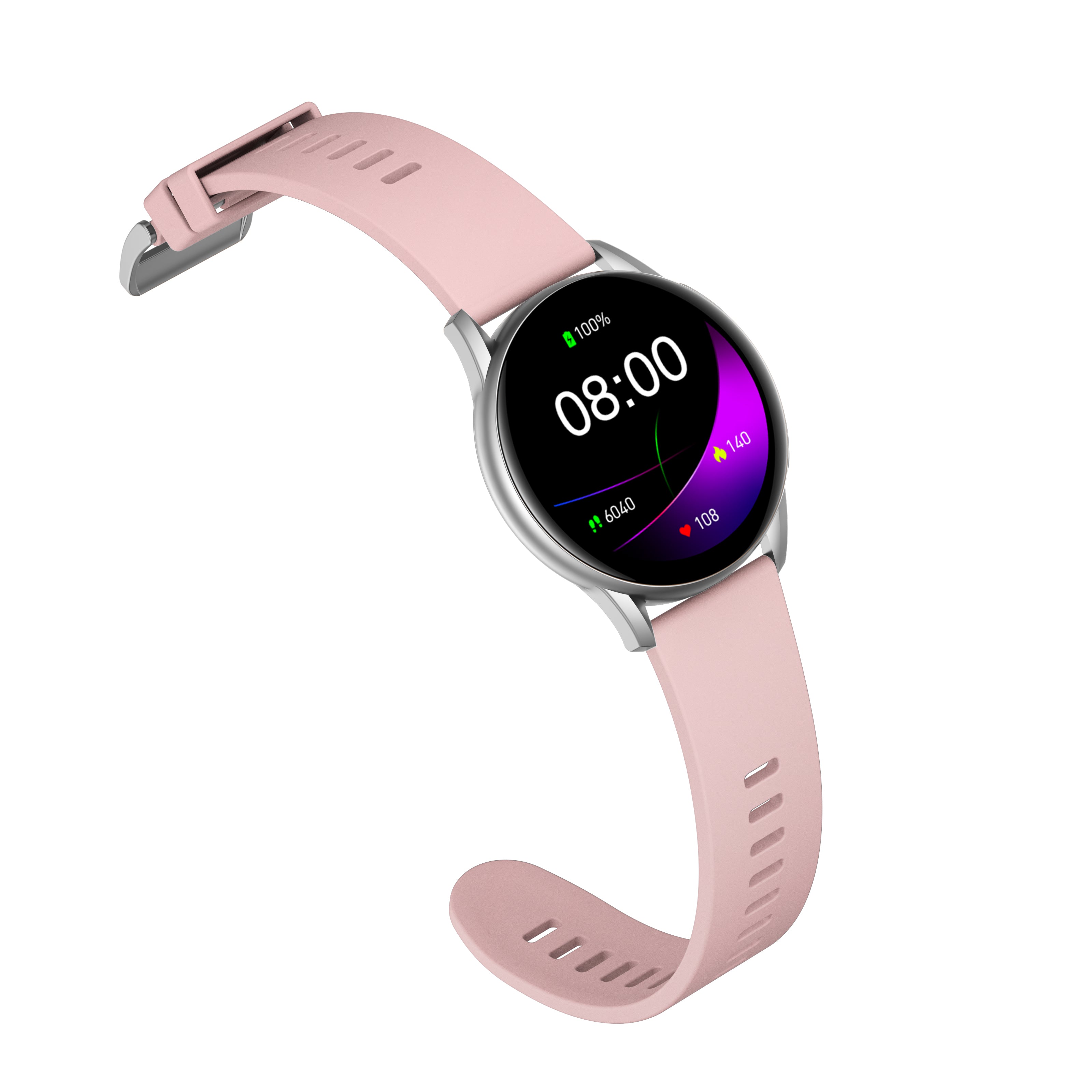 STRAND SMART WATCH (S740) - PINK SILICON STRAP