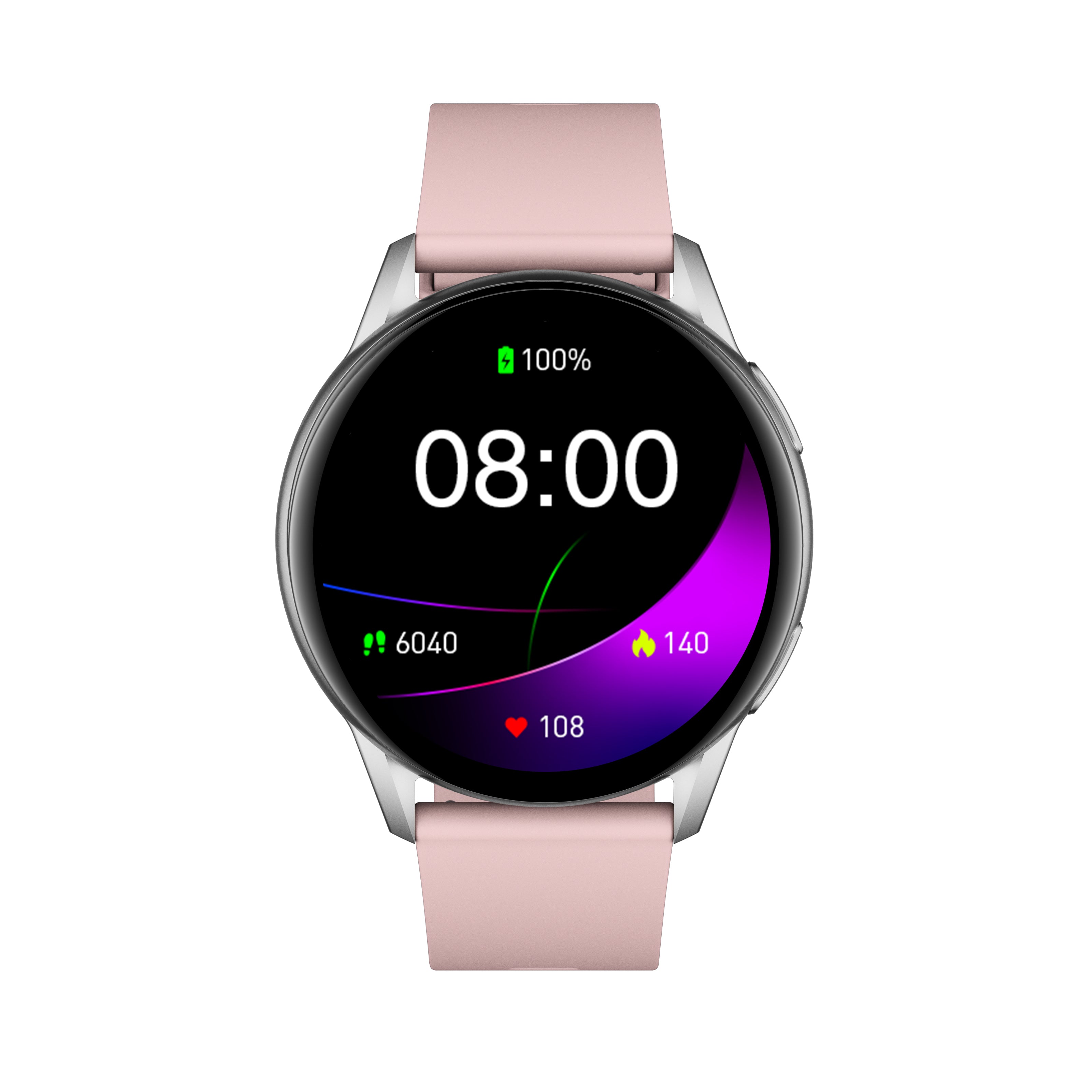 STRAND SMART WATCH (S740) - PINK SILICON STRAP