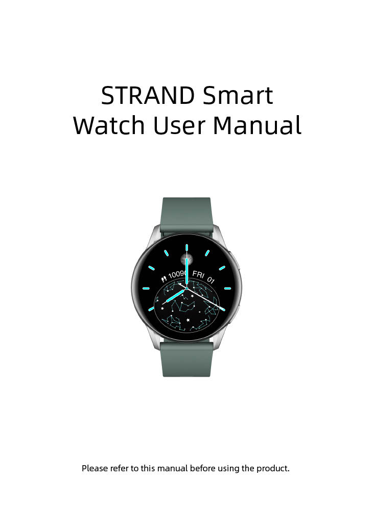 STRAND SMART WATCH (S740) - GREY SILICON STRAP